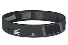 Load image into Gallery viewer, FlipBelt Level Terrain Waist Pouch, Carbon, X-Large/35-38