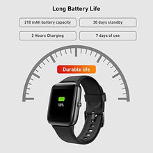 Load image into Gallery viewer, Fitpolo Fitness Tracker Watch with Heart Rate and Sleep Monitor - Activity Tracker Waterproof Smart Wristband Watch, Step Calorie Counter, Pedometer Android iPhone Compatible for Women Men Kids