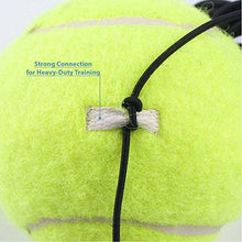 Load image into Gallery viewer, by.RH Fight Ball Reflex | Boxing Balls on String with Headband Training Speed Reaction Set Kit Hat Head Band Refex Punching Focus Reflexes Trainer Practice Punch Fitness Gym Boxer Cap… (Tennis Ball)