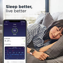 Load image into Gallery viewer, Fitbit Versa 2 Health and Fitness Smartwatch with Heart Rate, Music, Alexa Built-In, Sleep and Swim Tracking, Black/Carbon, One Size (S and L Bands Included)
