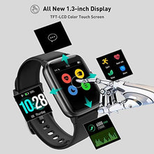 Load image into Gallery viewer, Fitpolo Fitness Tracker Watch with Heart Rate and Sleep Monitor - Activity Tracker Waterproof Smart Wristband Watch, Step Calorie Counter, Pedometer Android iPhone Compatible for Women Men Kids
