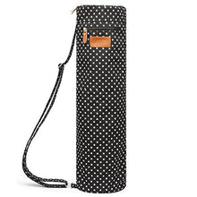 Load image into Gallery viewer, ELENTURE Full-Zip Exercise Yoga Mat Carry Bag with Multi-Functional Storage Pockets (Dot)
