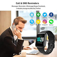 Load image into Gallery viewer, Fitpolo Fitness Tracker Watch with Heart Rate and Sleep Monitor - Activity Tracker Waterproof Smart Wristband Watch, Step Calorie Counter, Pedometer Android iPhone Compatible for Women Men Kids
