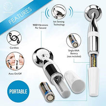 Load image into Gallery viewer, Face Massager Anti Wrinkle Skin Tightening Boost effects of Face Cream &amp; Serum Anti-aging Skin Care Beauty tool (white)
